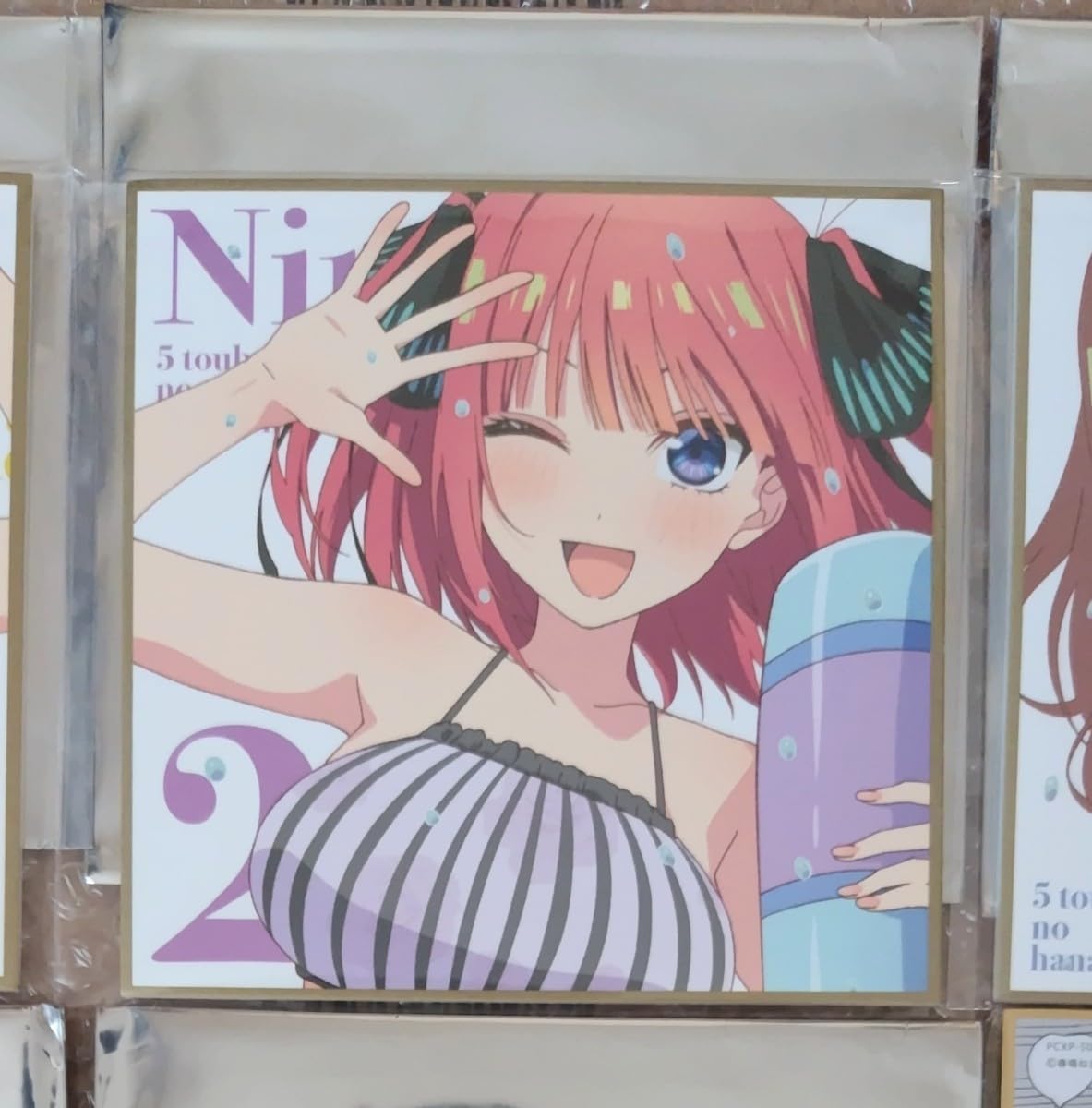 Amazon.co.jp: 五等分の花嫁 色紙 コンプ 一花 二乃 三玖 四葉 五月